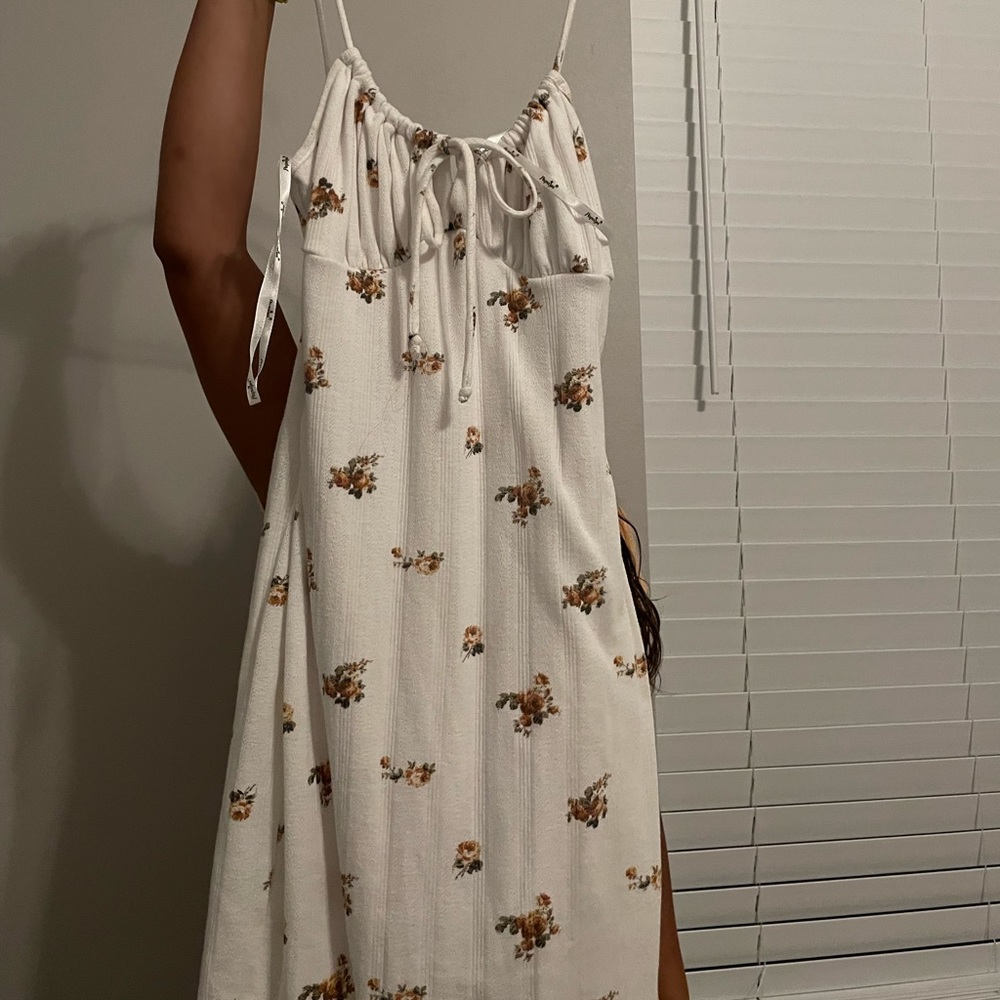 PAYPA SKIN TIGHT FLORAL DRESS
